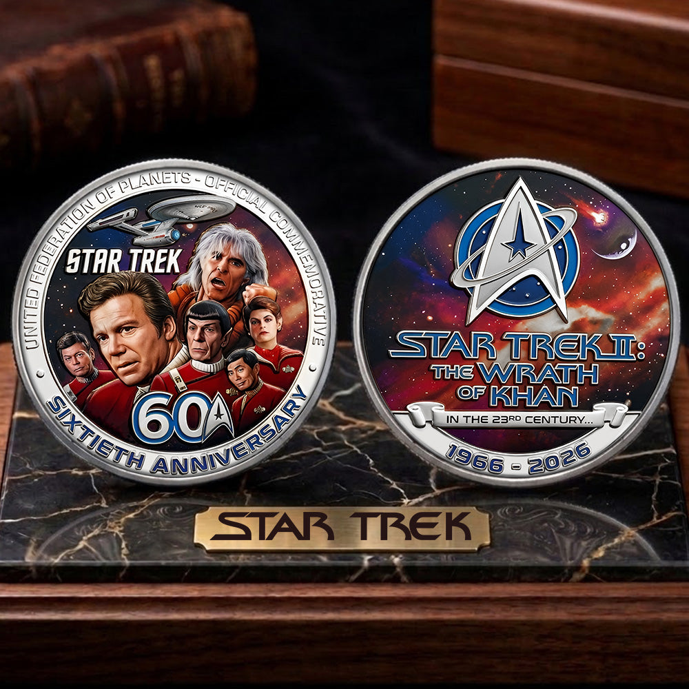 Star Trek 60th Anniversary 2026 Commemorative Coin – TMTHU5386