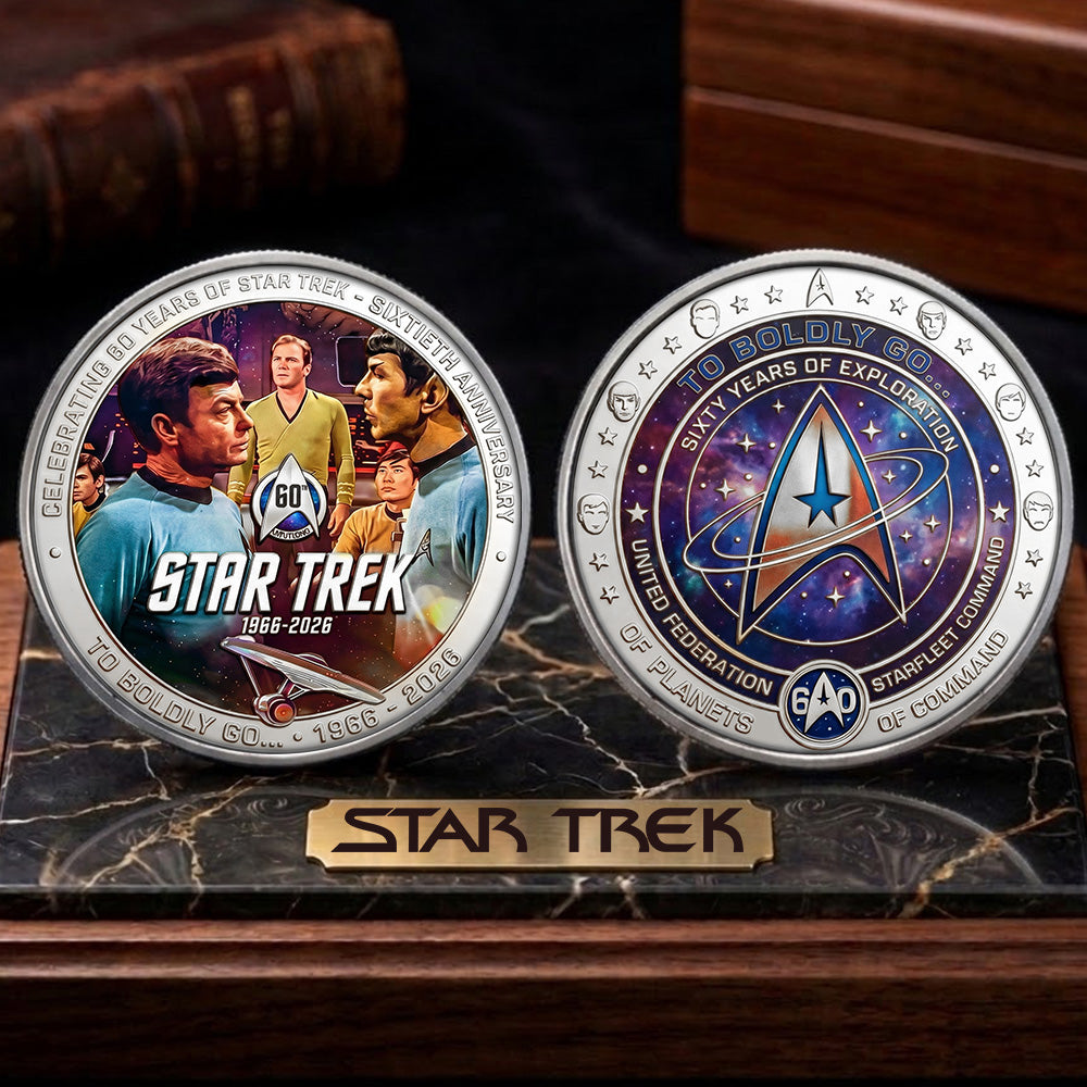 Star Trek 60th Anniversary 2026 Commemorative Coin – TMTHU5391