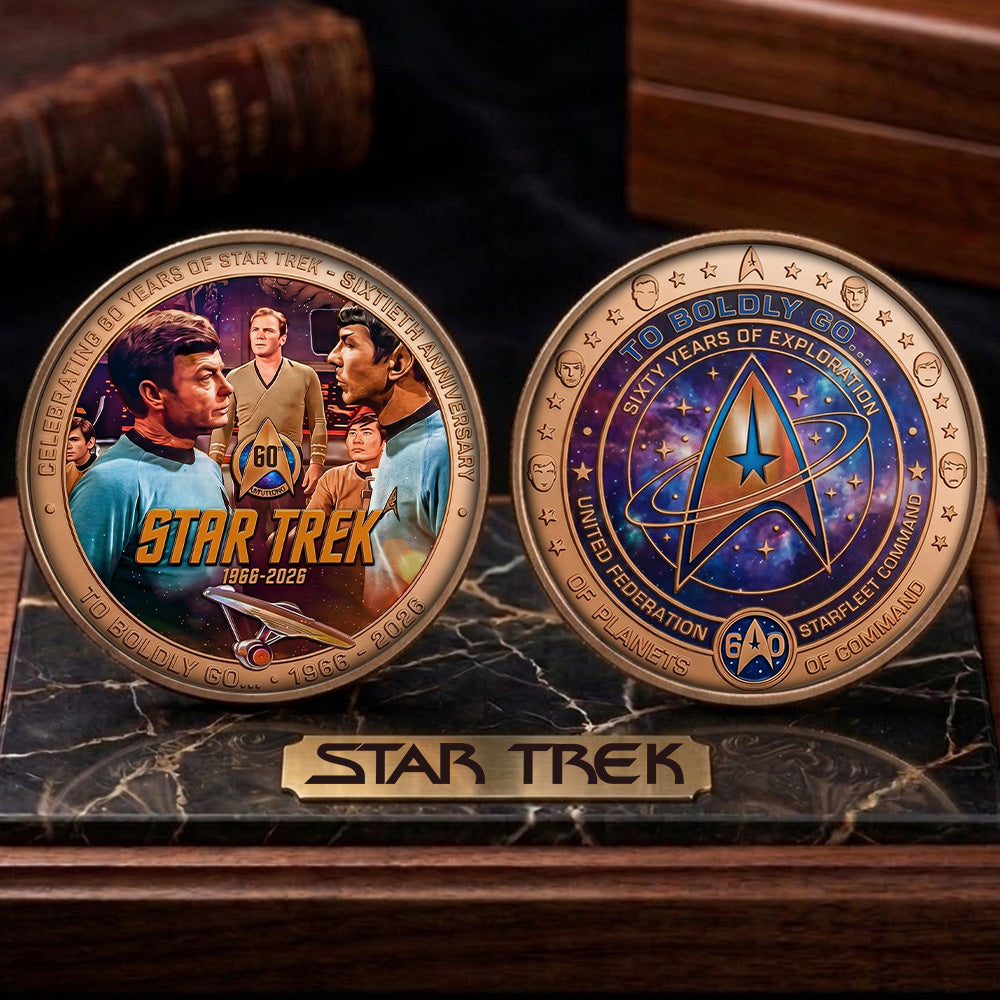Star Trek 60th Anniversary 2026 Commemorative Coin – TMTHU5391