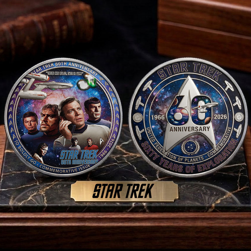 Star Trek 60th Anniversary 2026 Commemorative Coin – TMTHU5419