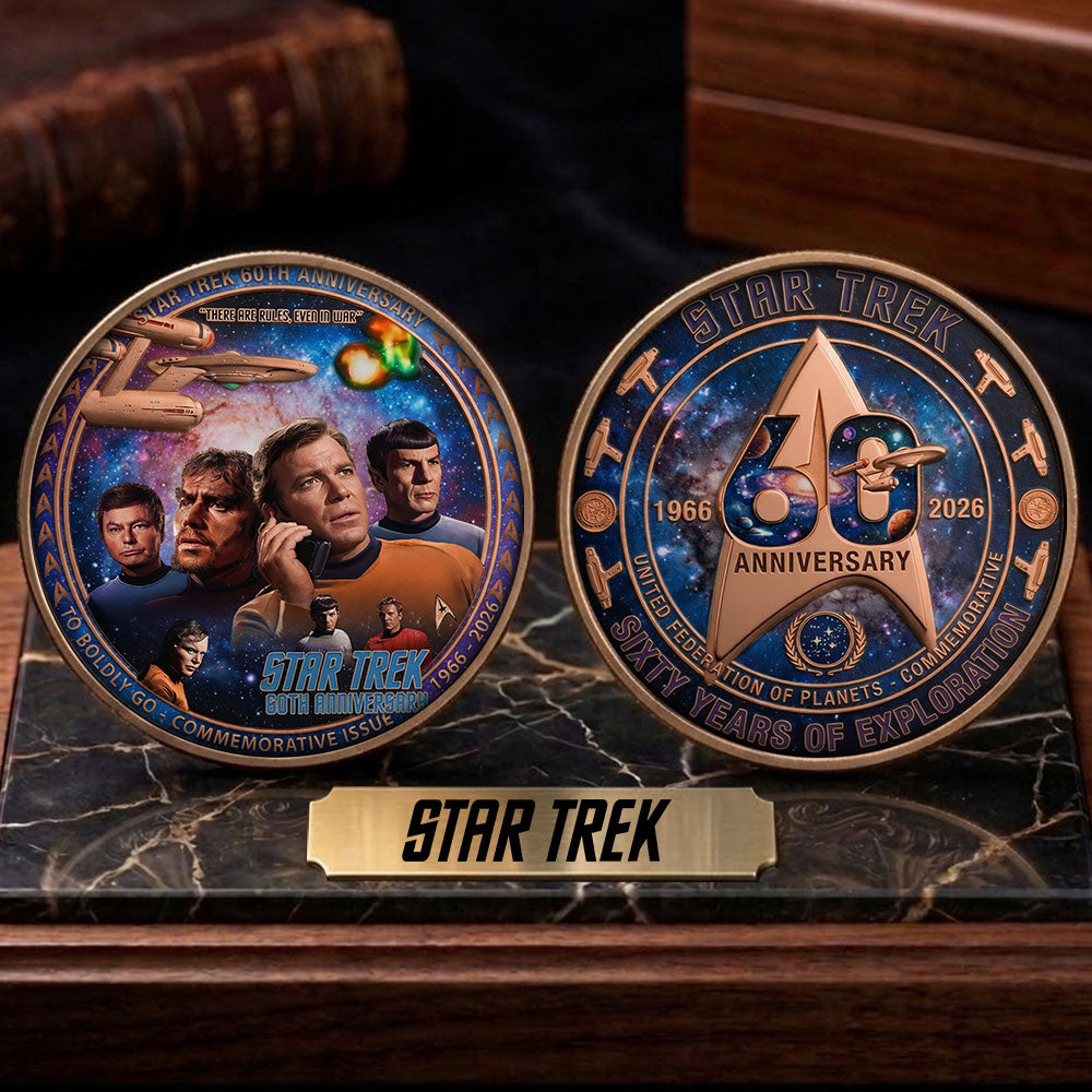Star Trek 60th Anniversary 2026 Commemorative Coin – TMTHU5419