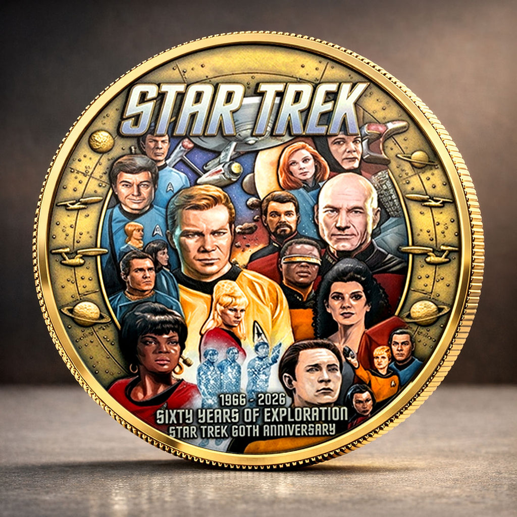 Star Trek 60th Anniversary 2026 Commemorative Coin – TMTHU5443