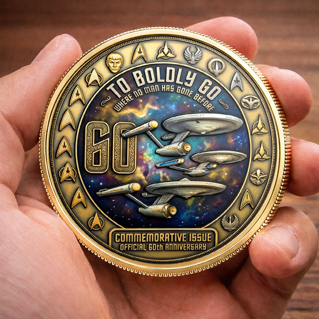 Star Trek 60th Anniversary 2026 Commemorative Coin – TMTHU5443