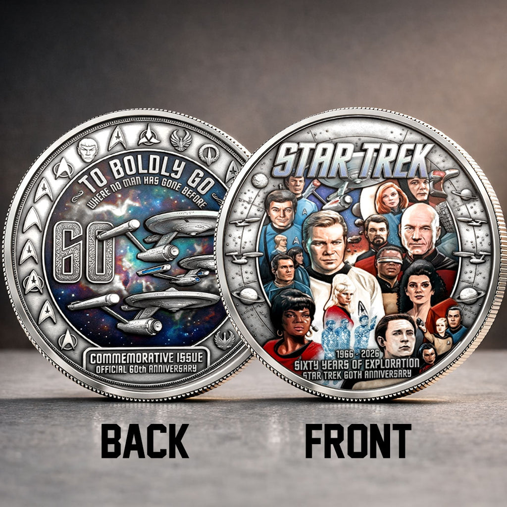 Star Trek 60th Anniversary 2026 Commemorative Coin – TMTHU5443