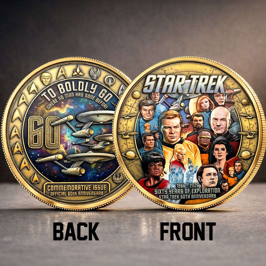 Star Trek 60th Anniversary 2026 Commemorative Coin – TMTHU5443