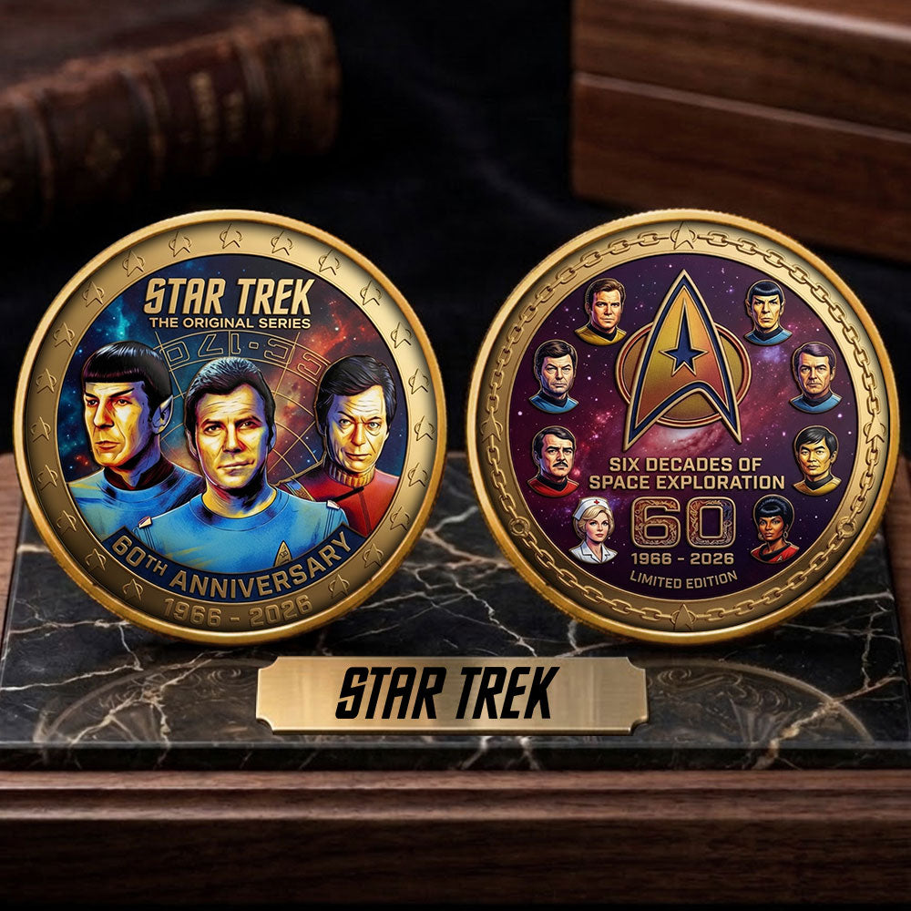 Star Trek 60th Anniversary Commemorative Coin – TMTHU5668