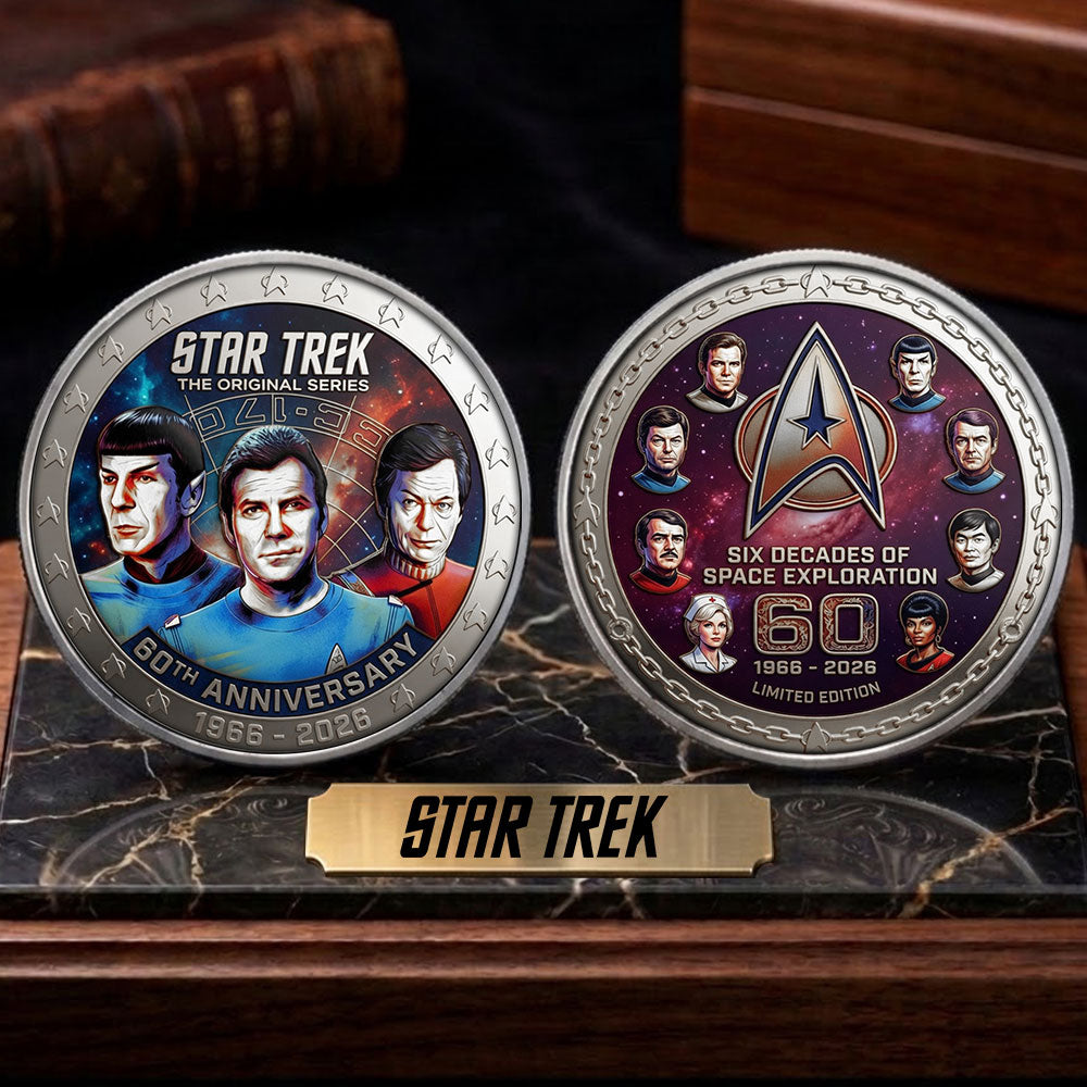 Star Trek 60th Anniversary Commemorative Coin – TMTHU5668