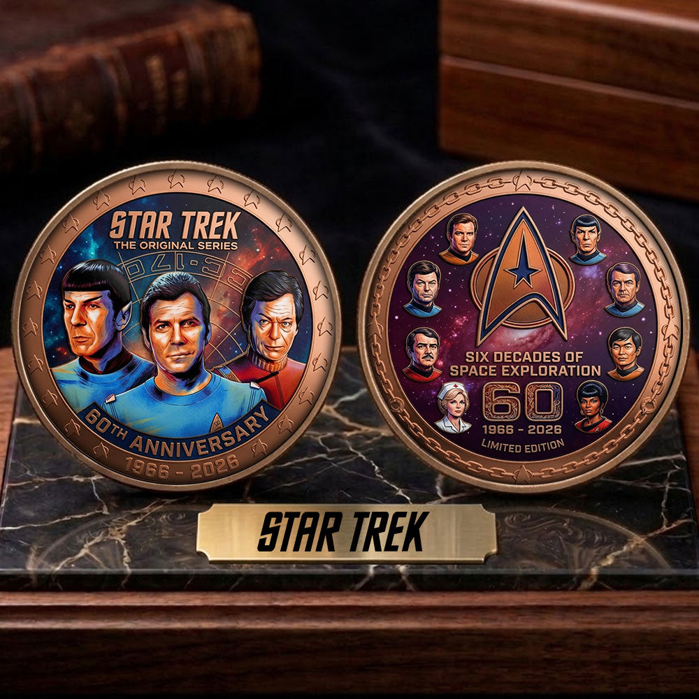 Star Trek 60th Anniversary Commemorative Coin – TMTHU5668
