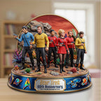 Star Trek 60th Anniversary Custom Shape Acrylic Plaque – TMTHU7949