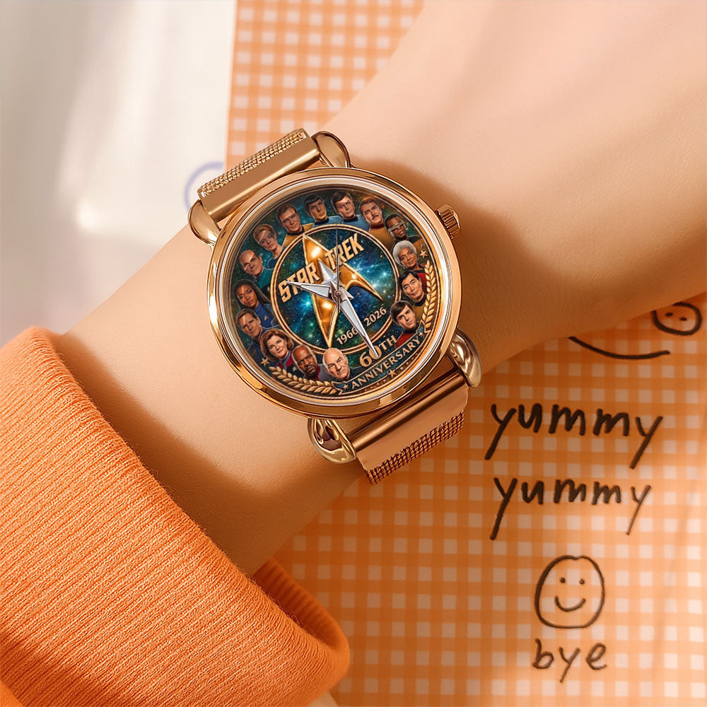 Star Trek 60th Anniversary 2026 Mesh Strap Quartz Watch - TMTHU5009