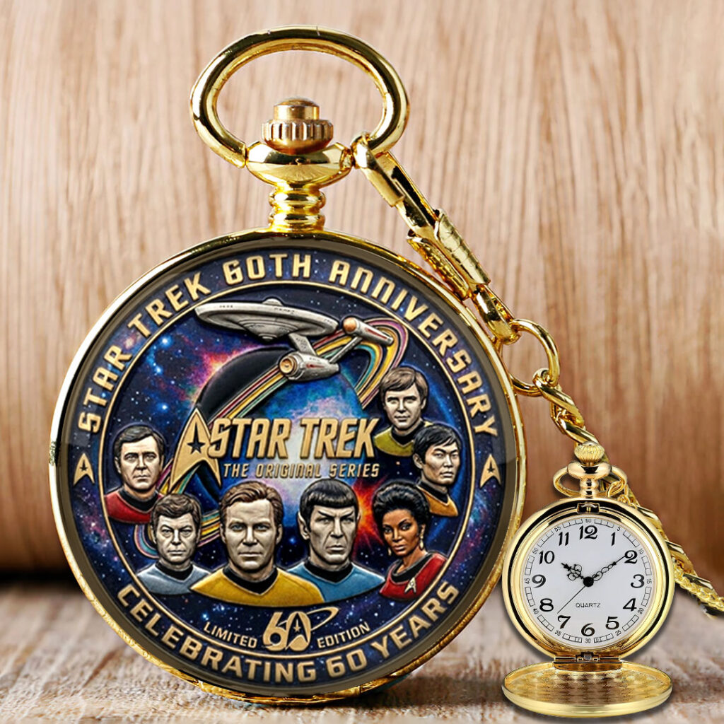 Star Trek 60th Anniversary 2026 Pocket Watch - TMTHU4646