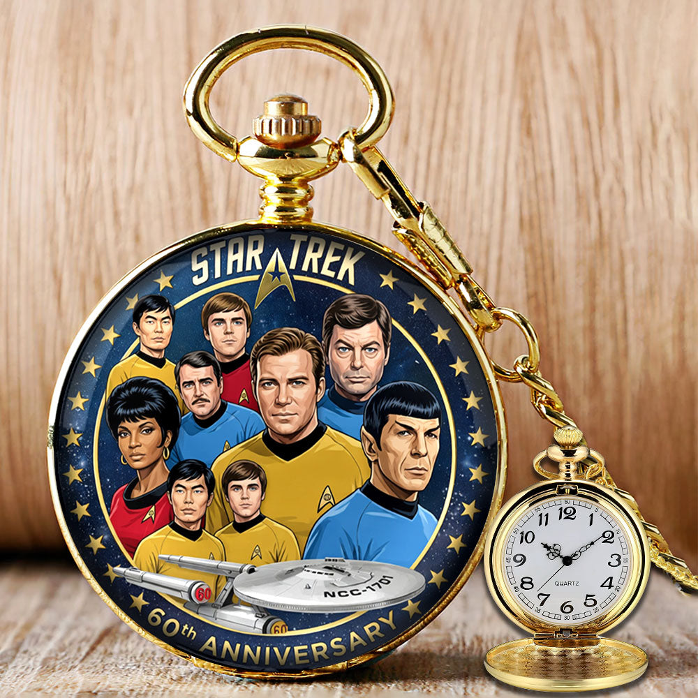 Star Trek 60th Anniversary 2026 Pocket Watch - TMTHU4665