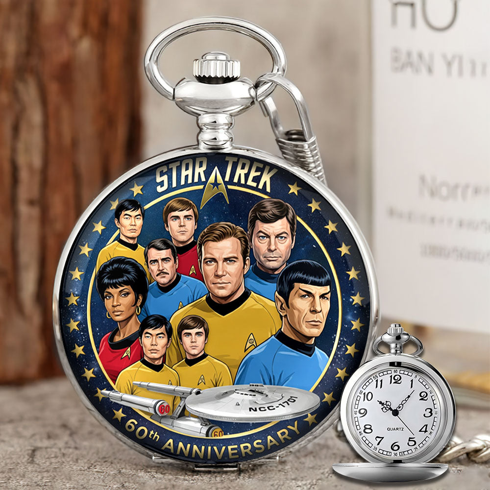 Star Trek 60th Anniversary 2026 Pocket Watch - TMTHU4665