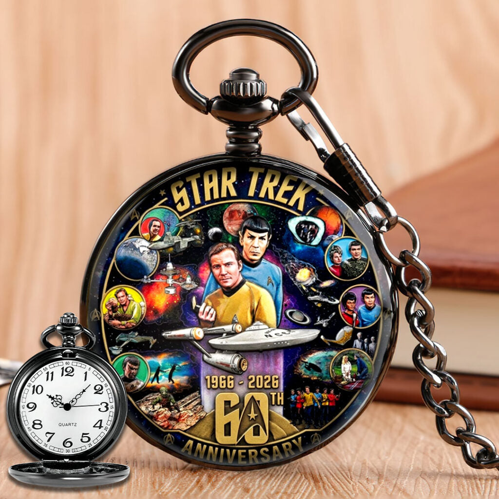 Star Trek 60th Anniversary 2026 Pocket Watch - TMTHU4666