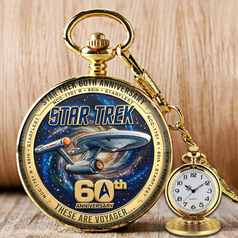 Star Trek 60th Anniversary 2026 Pocket Watch - TMTHU5231
