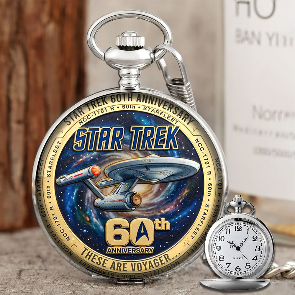 Star Trek 60th Anniversary 2026 Pocket Watch - TMTHU5231