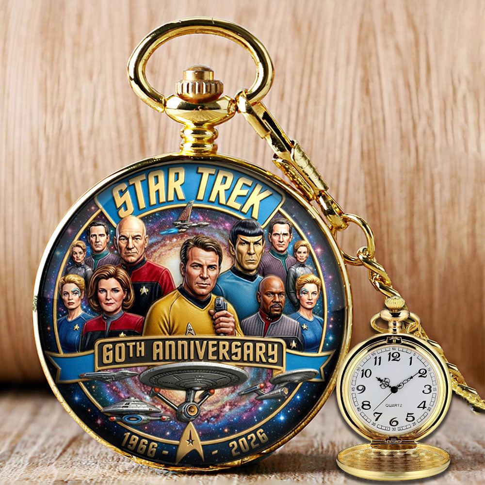 Star Trek 60th Anniversary 2026 Pocket Watch - TMTHU5232