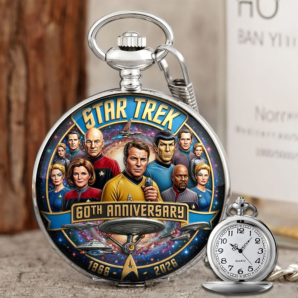 Star Trek 60th Anniversary 2026 Pocket Watch - TMTHU5232