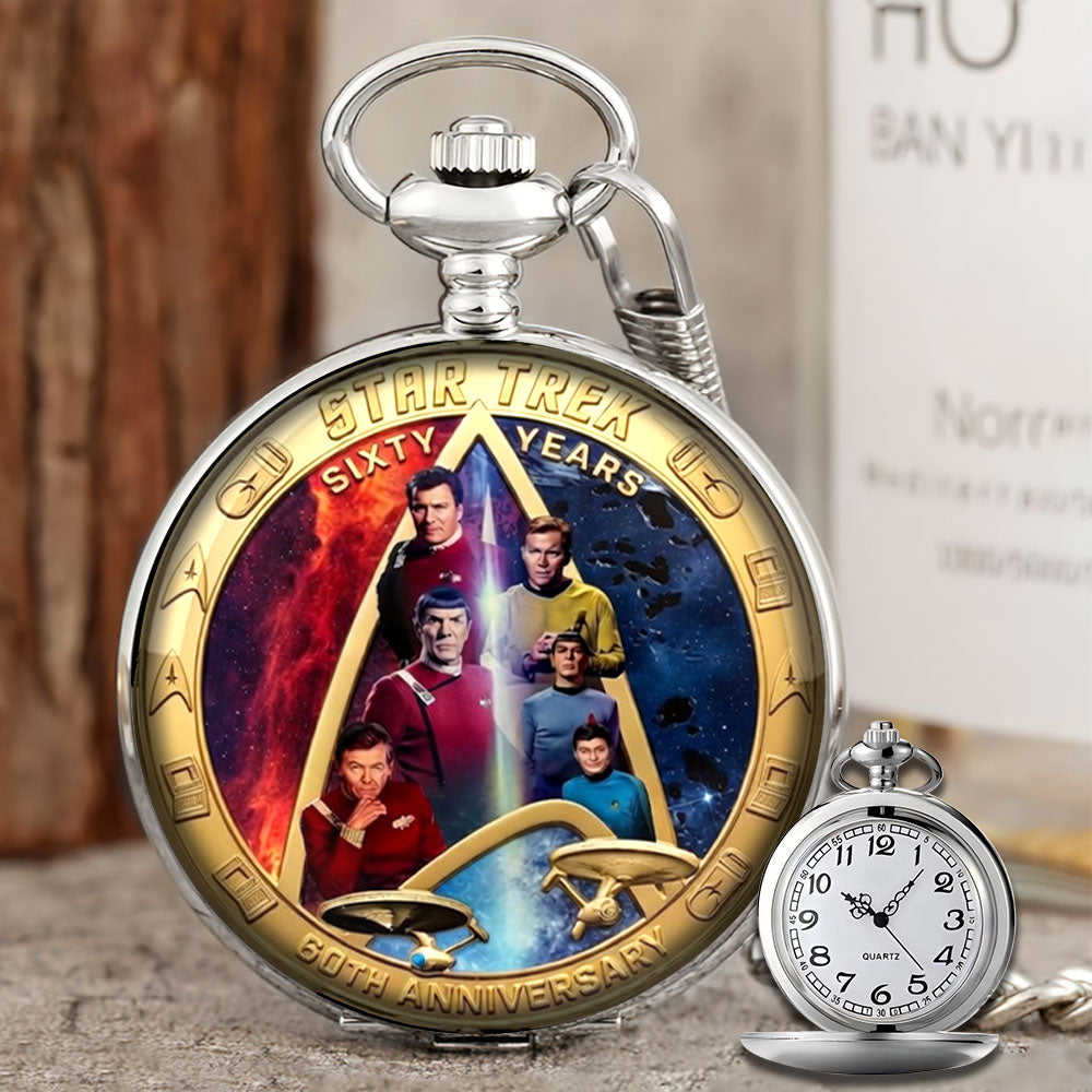 Star Trek 60th Anniversary 2026 Pocket Watch - TMTHU5342