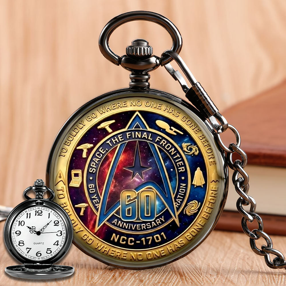 Star Trek 60th Anniversary 2026 Pocket Watch - TMTHU5345