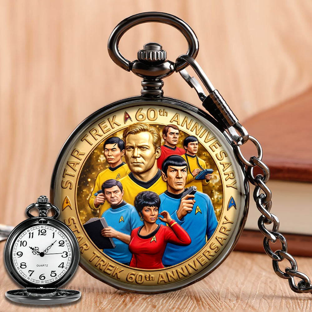 Star Trek 60th Anniversary 2026 Pocket Watch - TMTHU5348