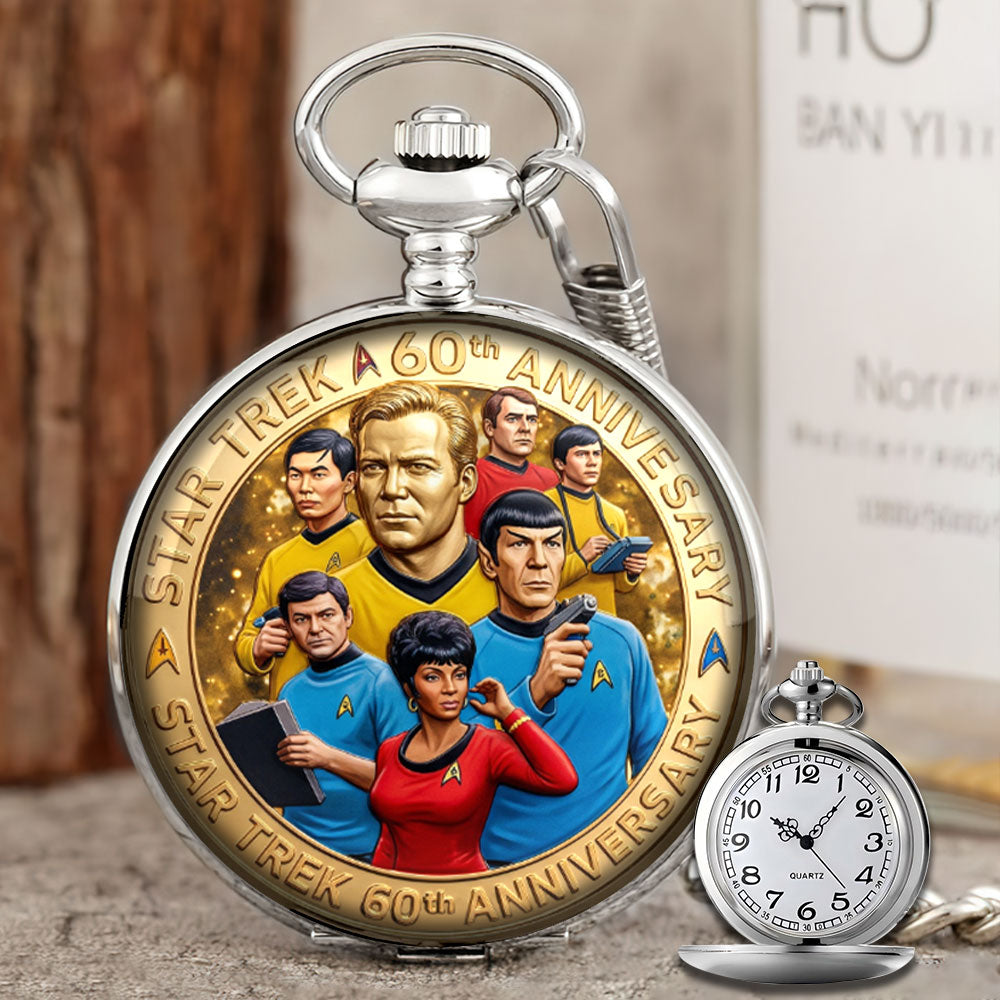 Star Trek 60th Anniversary 2026 Pocket Watch - TMTHU5348