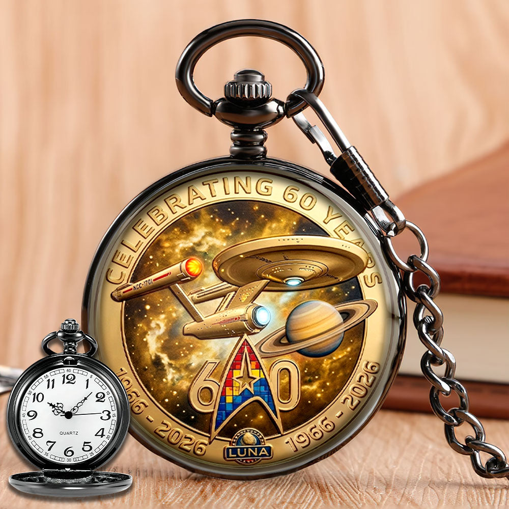 Star Trek 60th Anniversary 2026 Pocket Watch - TMTHU5351