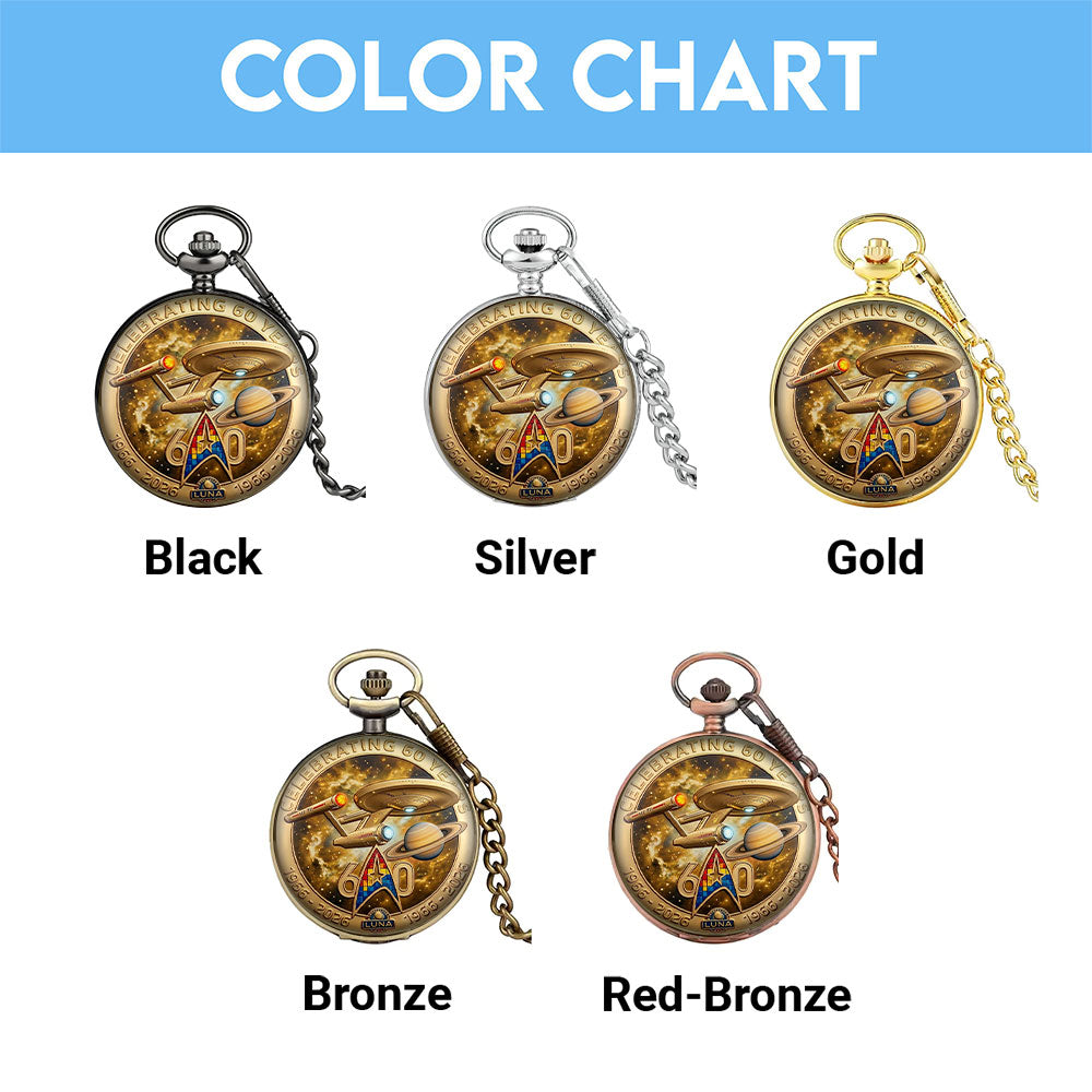 Star Trek 60th Anniversary 2026 Pocket Watch - TMTHU5351