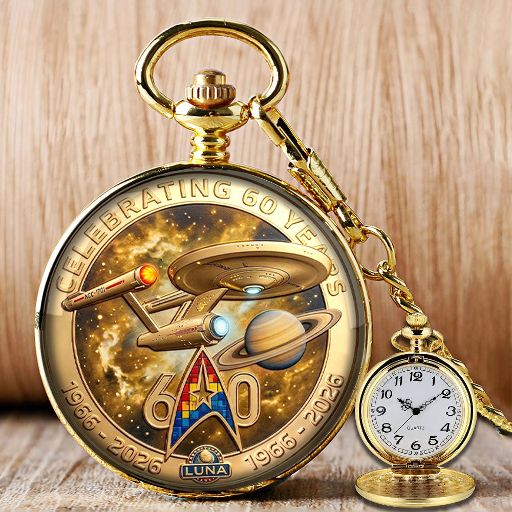 Star Trek 60th Anniversary 2026 Pocket Watch - TMTHU5351