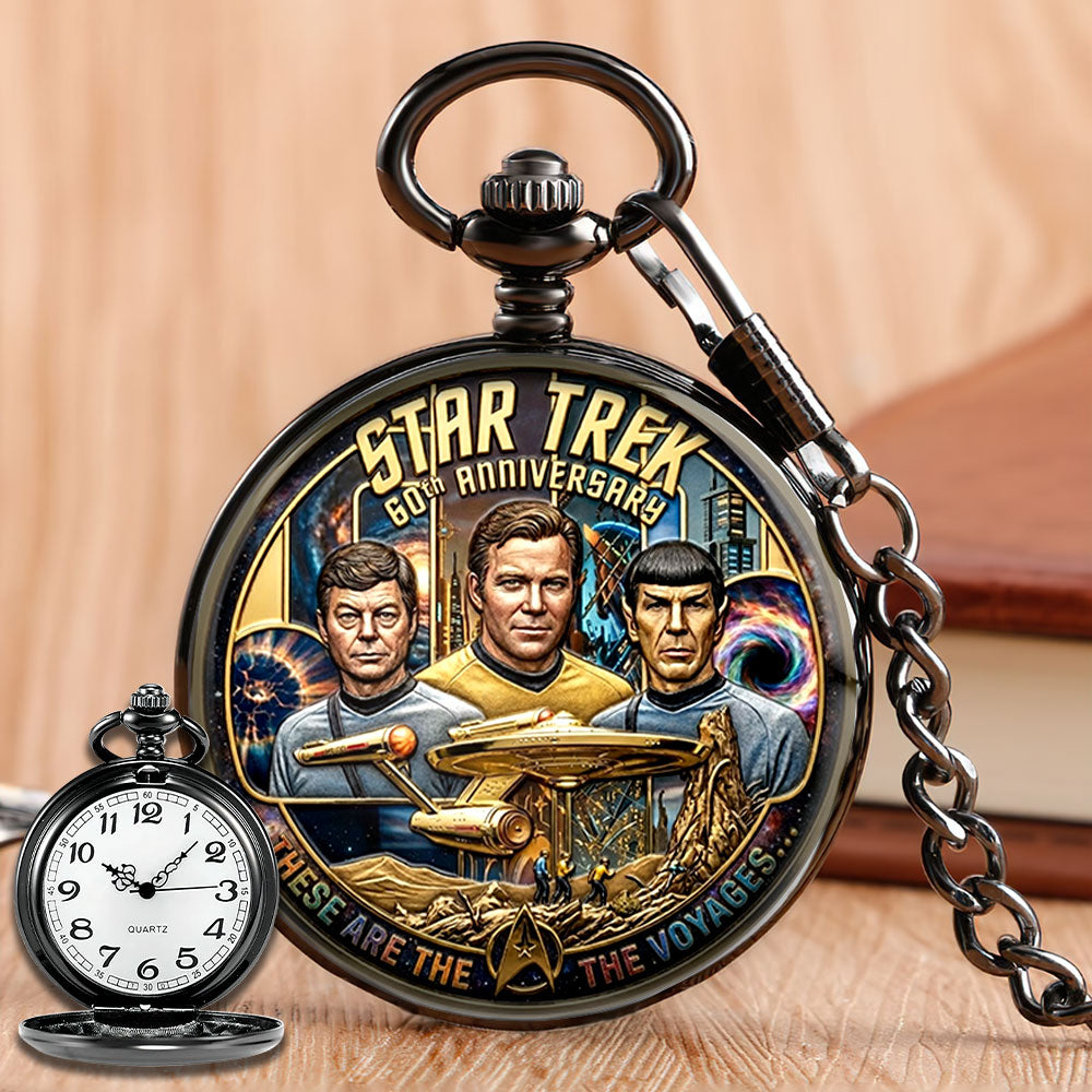 Star Trek 60th Anniversary 2026 Pocket Watch - TMTHU5596