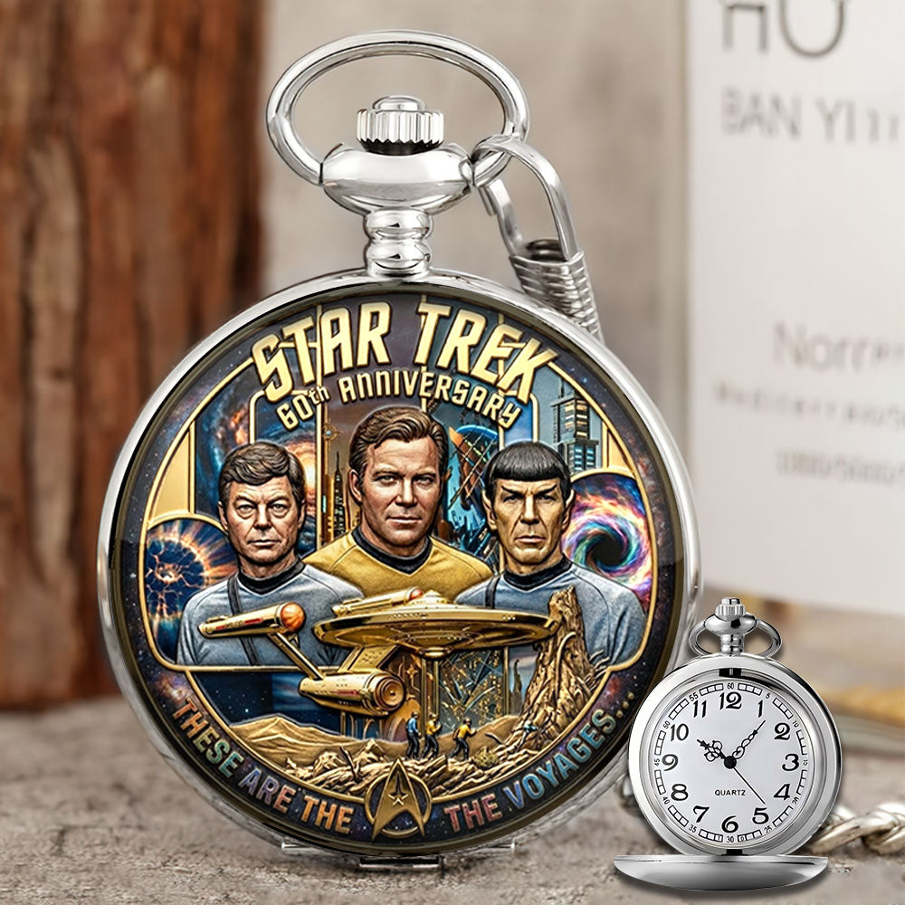 Star Trek 60th Anniversary 2026 Pocket Watch - TMTHU5596