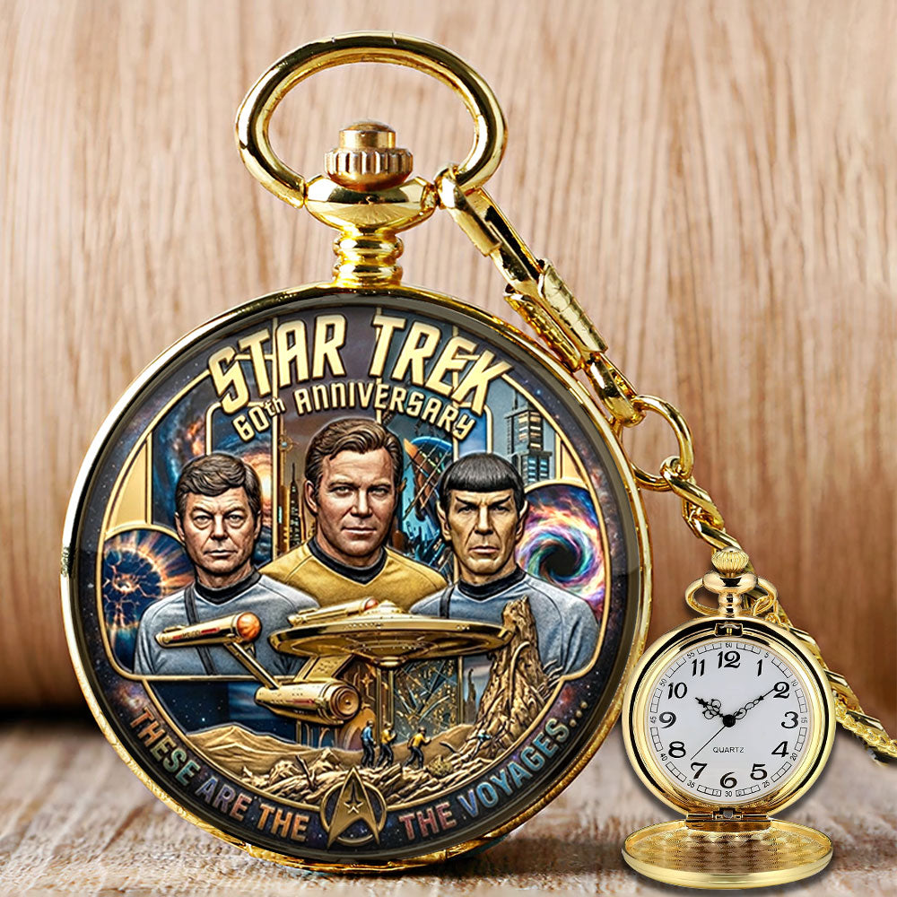 Star Trek 60th Anniversary 2026 Pocket Watch - TMTHU5596