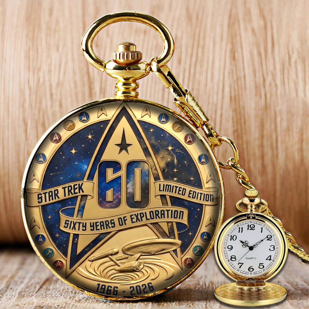 Star Trek 60th Anniversary 2026 Pocket Watch - TMTHU5651