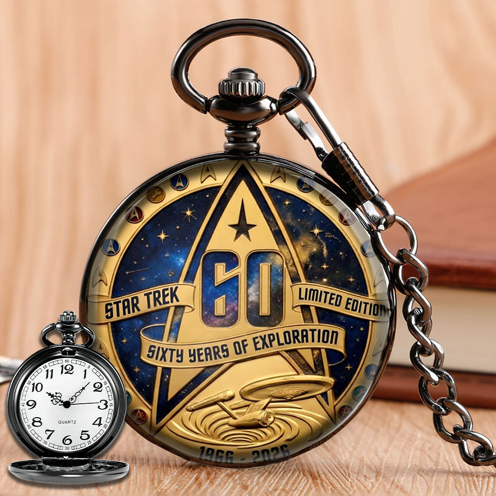 Star Trek 60th Anniversary 2026 Pocket Watch - TMTHU5651