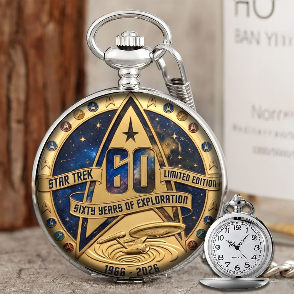 Star Trek 60th Anniversary 2026 Pocket Watch - TMTHU5651