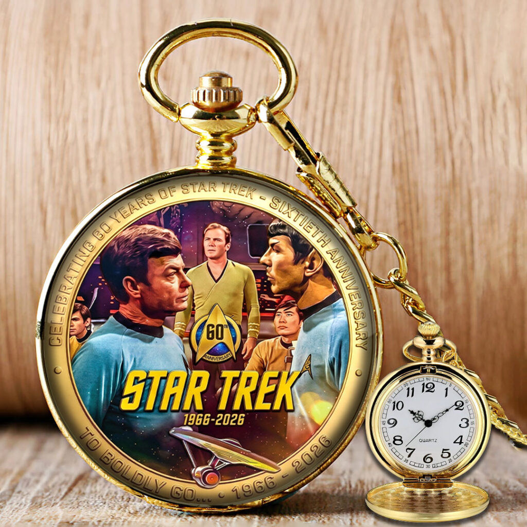 Star Trek 60th Anniversary 2026 Pocket Watch - TMTHU6028