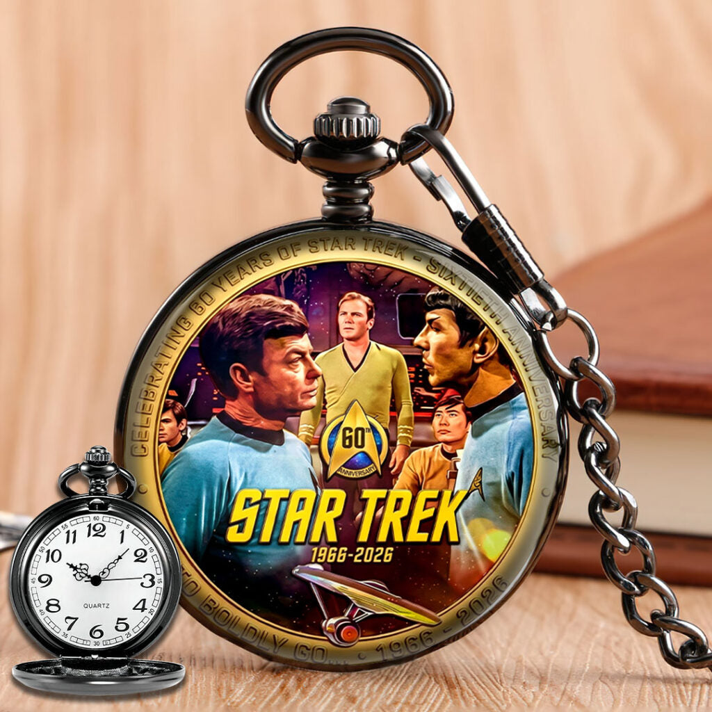 Star Trek 60th Anniversary 2026 Pocket Watch - TMTHU6028