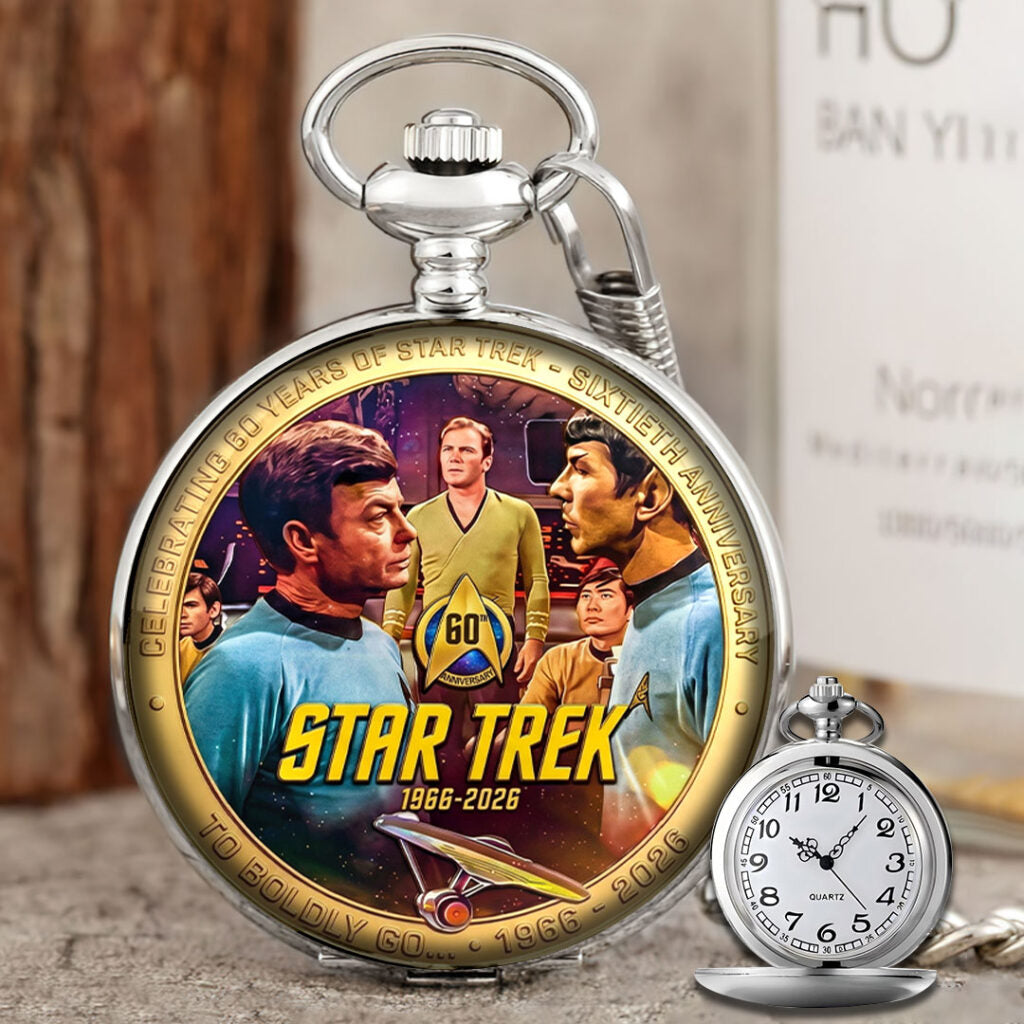 Star Trek 60th Anniversary 2026 Pocket Watch - TMTHU6028