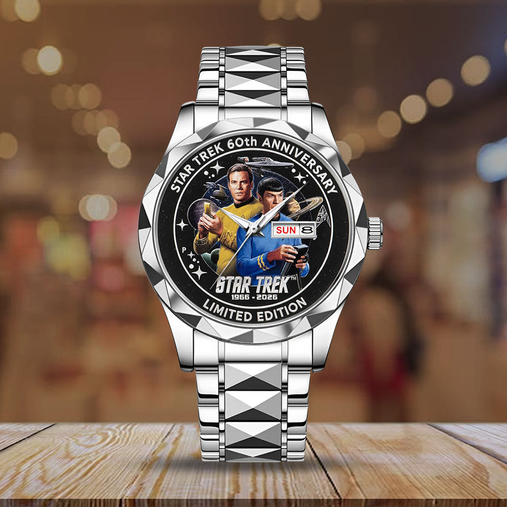 Star Trek 60th Anniversary Alloy Luxury Quartz Watch - TMTHU3111