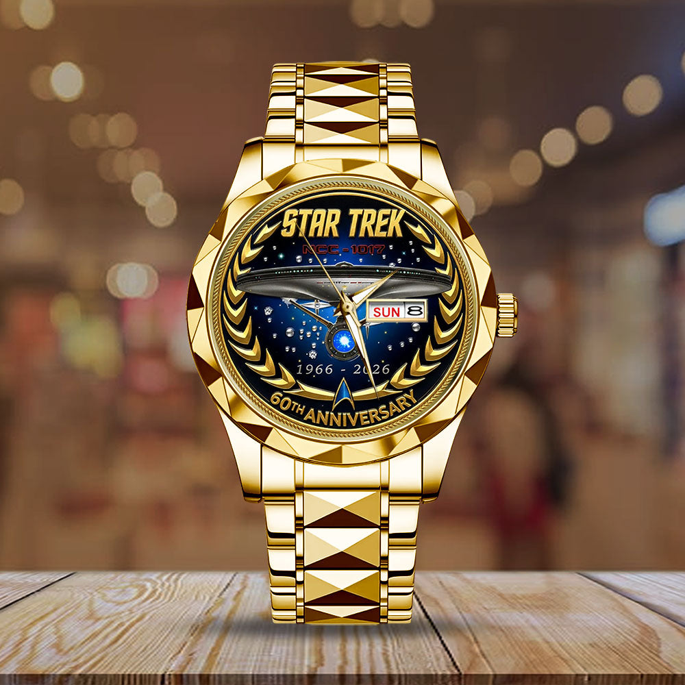 Star Trek 60th Anniversary Alloy Luxury Quartz Watch - TMTHU3294