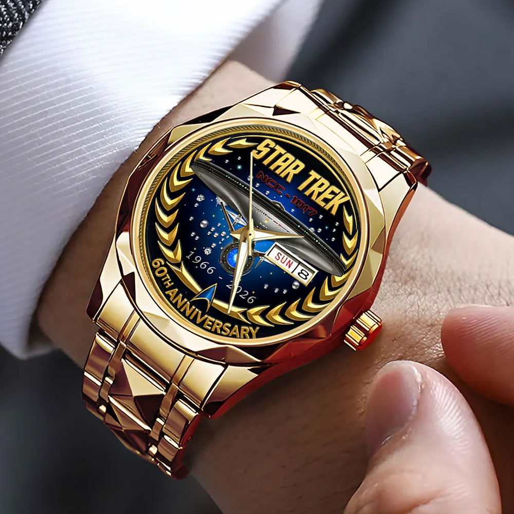 Star Trek 60th Anniversary Alloy Luxury Quartz Watch - TMTHU3294