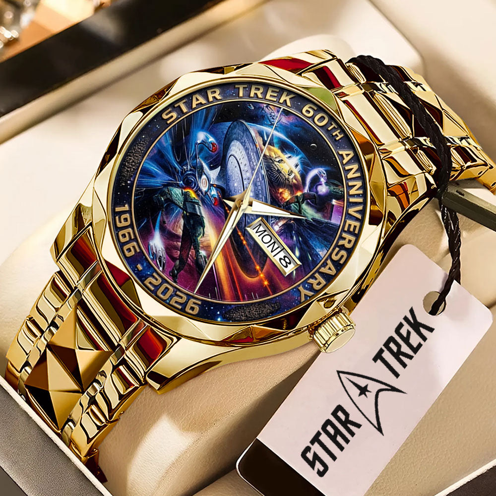 Star Trek 60th Anniversary Alloy Luxury Quartz Watch - TMTHU4281