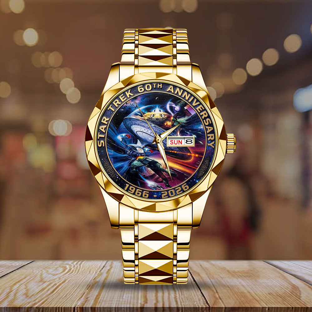 Star Trek 60th Anniversary Alloy Luxury Quartz Watch - TMTHU4281