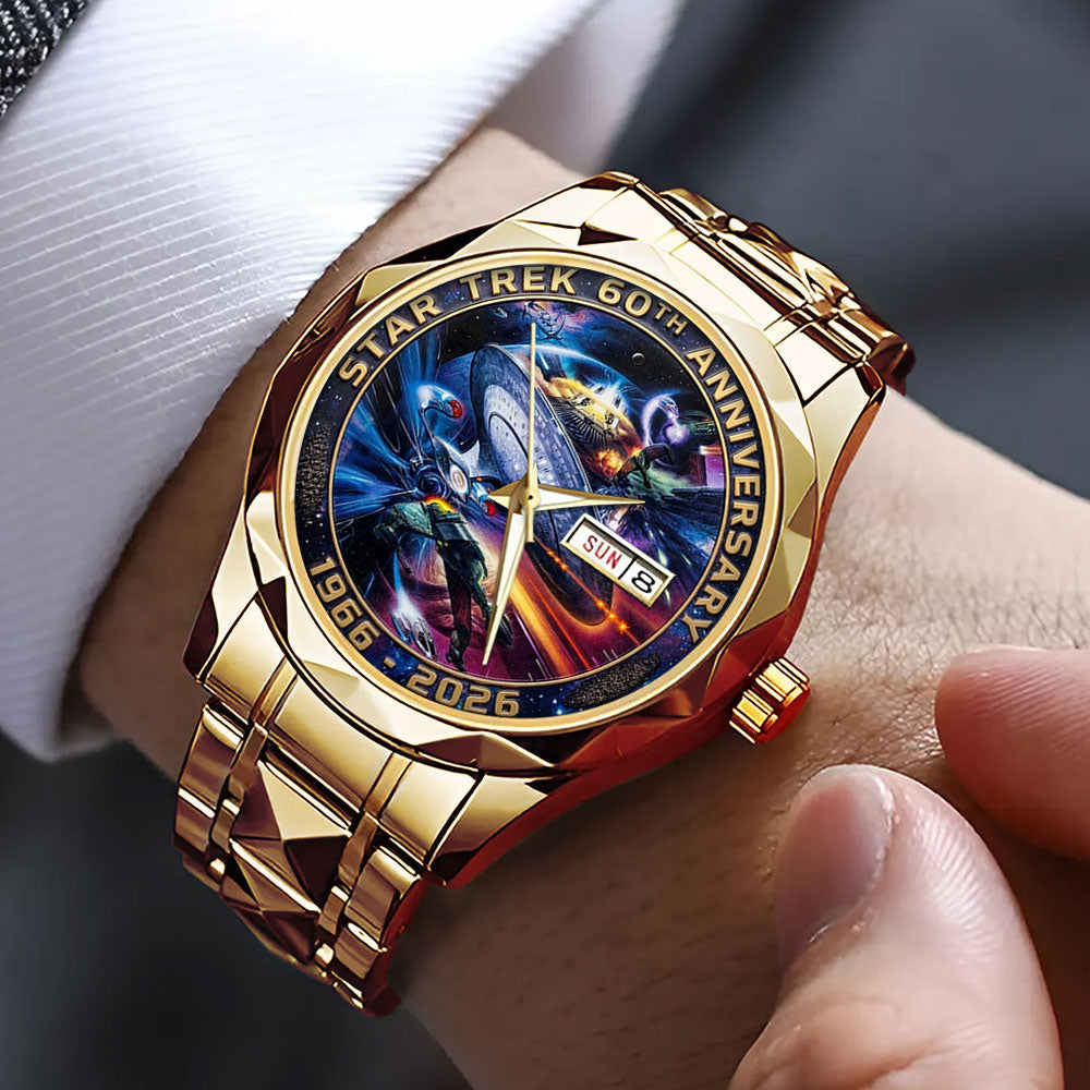 Star Trek 60th Anniversary Alloy Luxury Quartz Watch - TMTHU4281