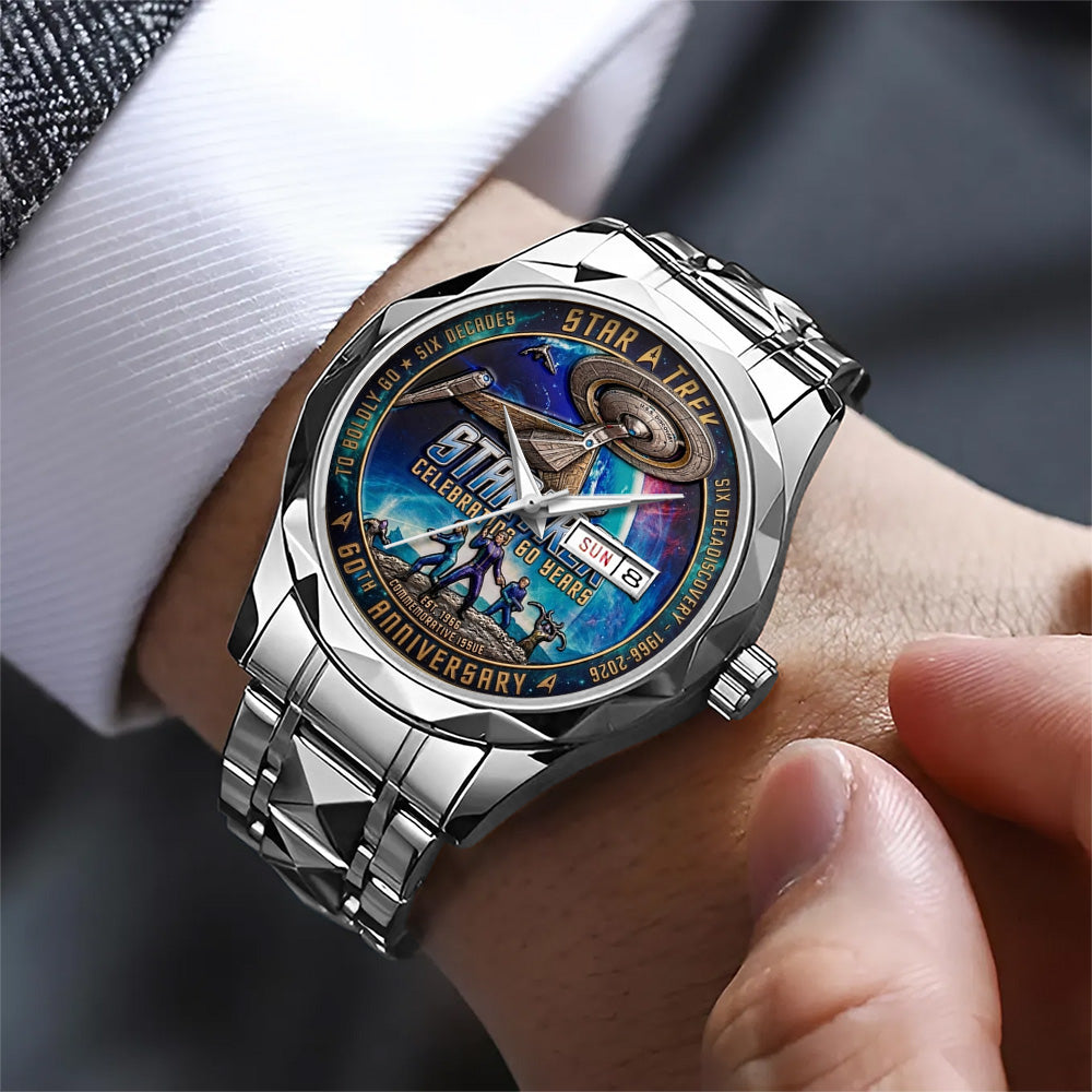 Star Trek 60th Anniversary Alloy Luxury Quartz Watch - TMTHU4282