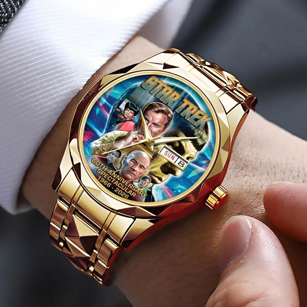 Star Trek 60th Anniversary Alloy Luxury Quartz Watch - TMTHU7849
