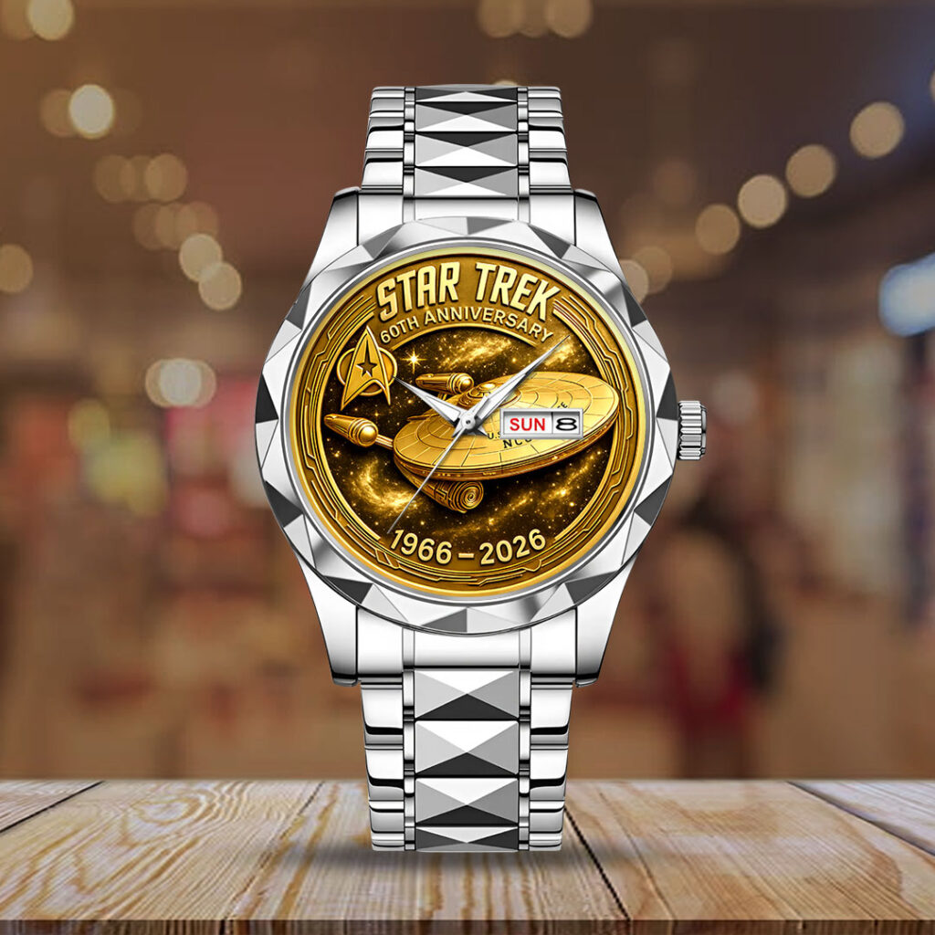 Star Trek 60th Anniversary Alloy Luxury Quartz Watch - GNE5241