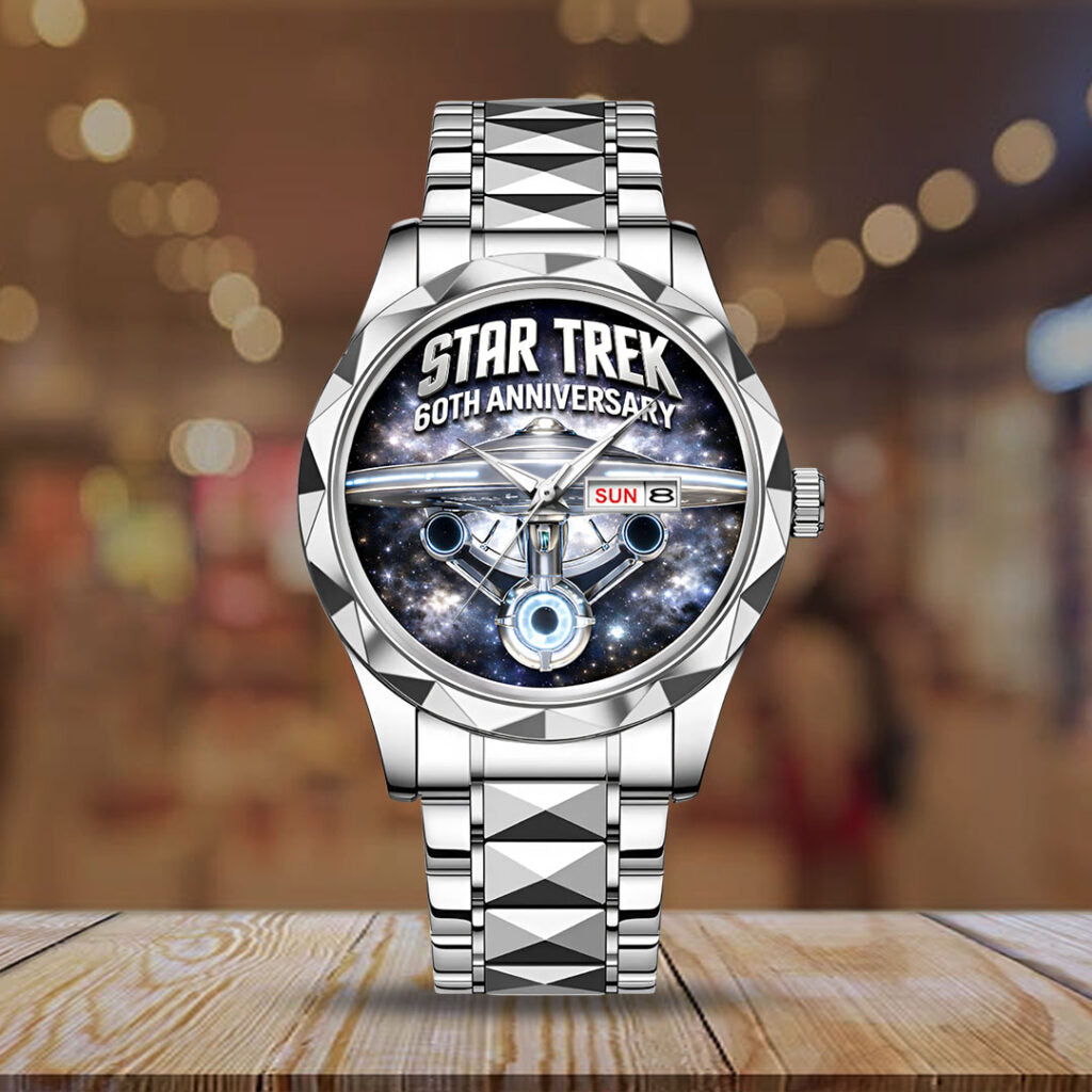 Star Trek 60th Anniversary Alloy Luxury Quartz Watch - GNE5247