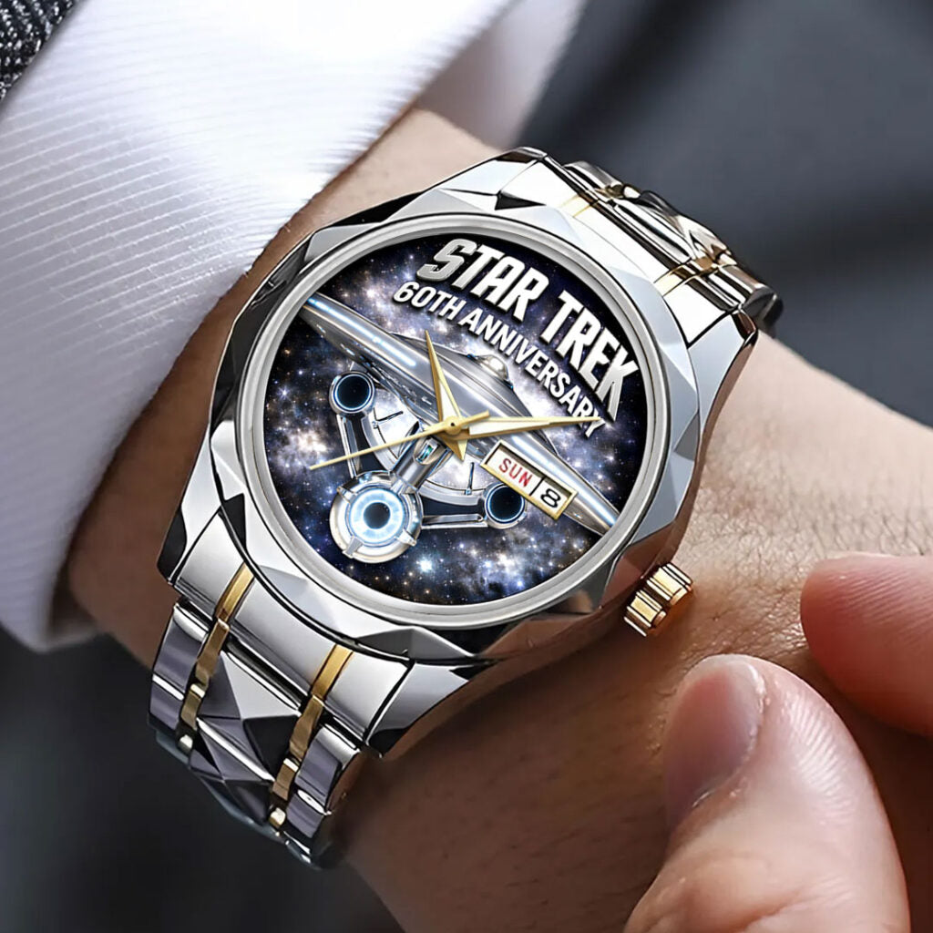 Star Trek 60th Anniversary Alloy Luxury Quartz Watch - GNE5247