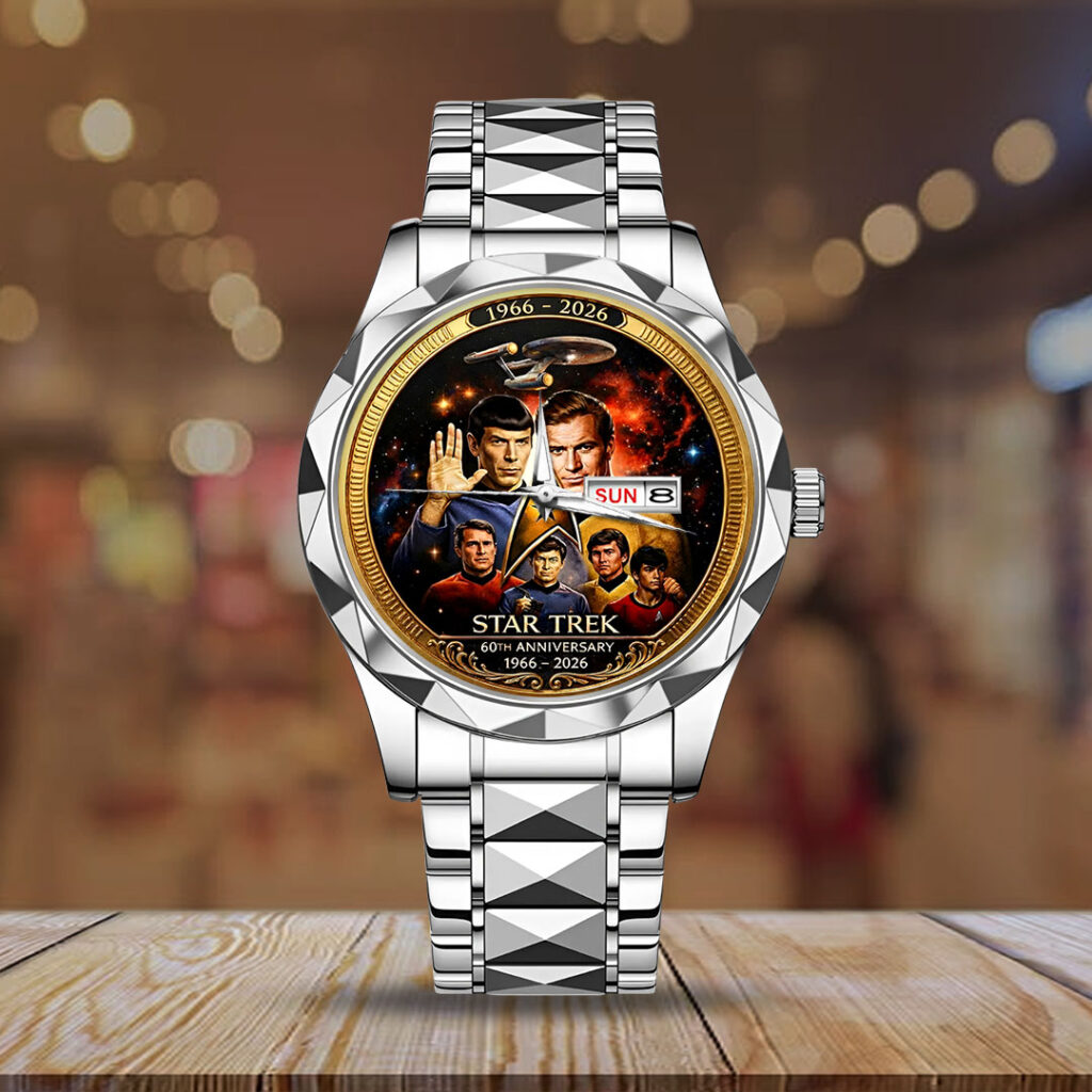 Star Trek 60th Anniversary Alloy Luxury Quartz Watch - HOATT15480